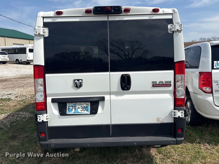 image for item EV2792 2021 RAM Promaster 1500 handicap accessible van
