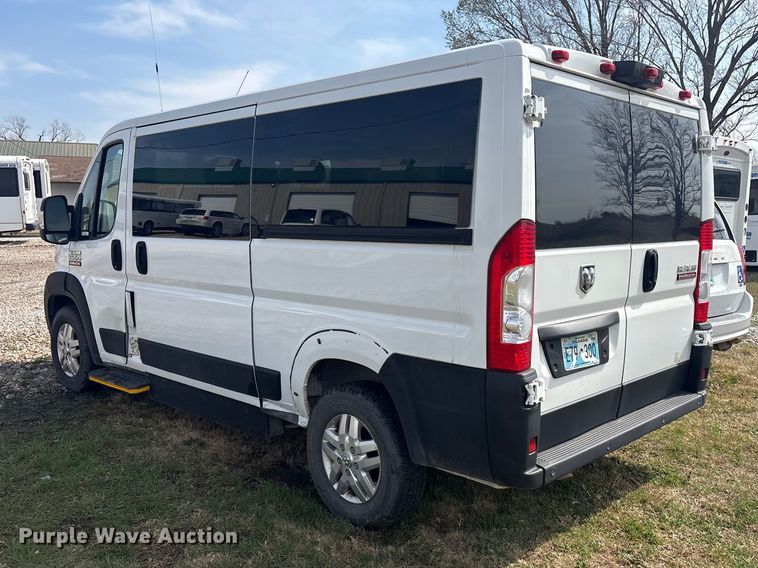 image for item EV2792 2021 RAM Promaster 1500 handicap accessible van