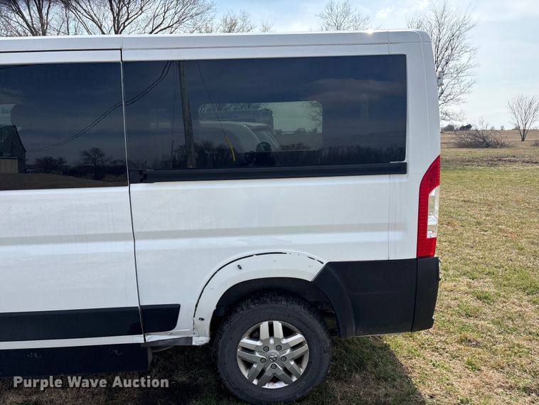 image for item EV2792 2021 RAM Promaster 1500 handicap accessible van