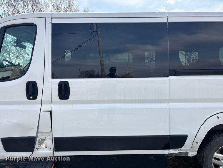 image for item EV2792 2021 RAM Promaster 1500 handicap accessible van
