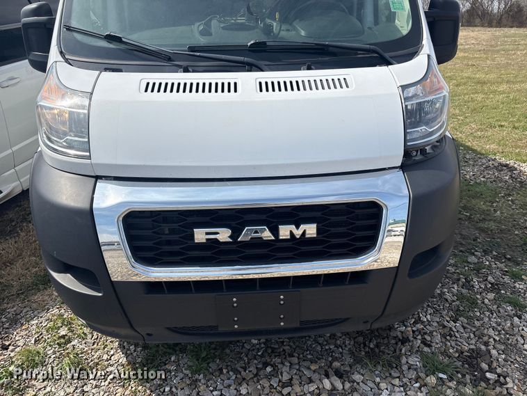 image for item EV2792 2021 RAM Promaster 1500 handicap accessible van