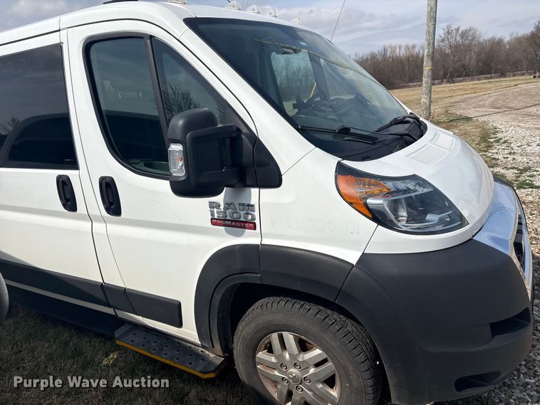 image for item EV2792 2021 RAM Promaster 1500 handicap accessible van