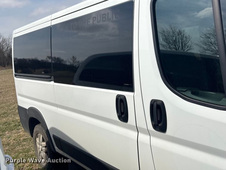 image for item EV2792 2021 RAM Promaster 1500 handicap accessible van
