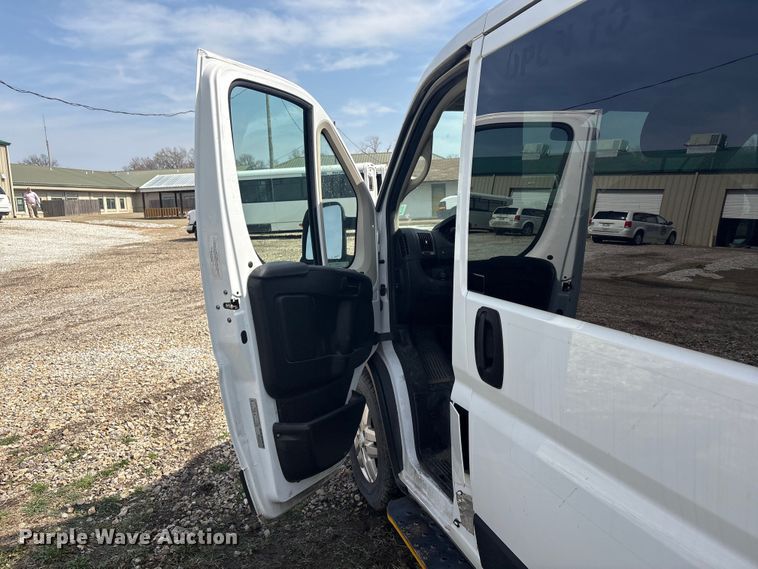 image for item EV2792 2021 RAM Promaster 1500 handicap accessible van