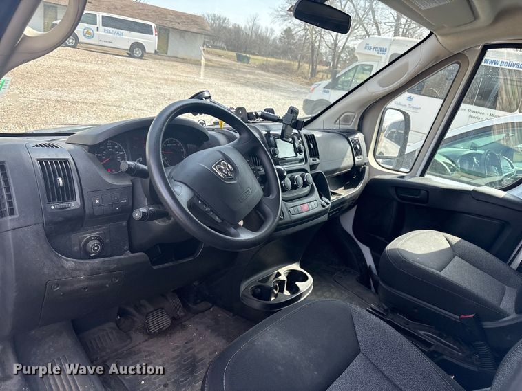 image for item EV2792 2021 RAM Promaster 1500 handicap accessible van