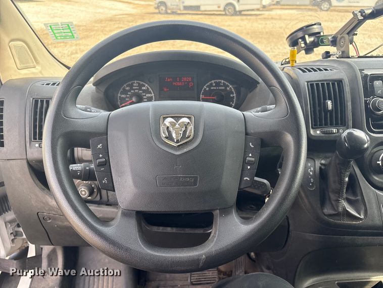 image for item EV2792 2021 RAM Promaster 1500 handicap accessible van