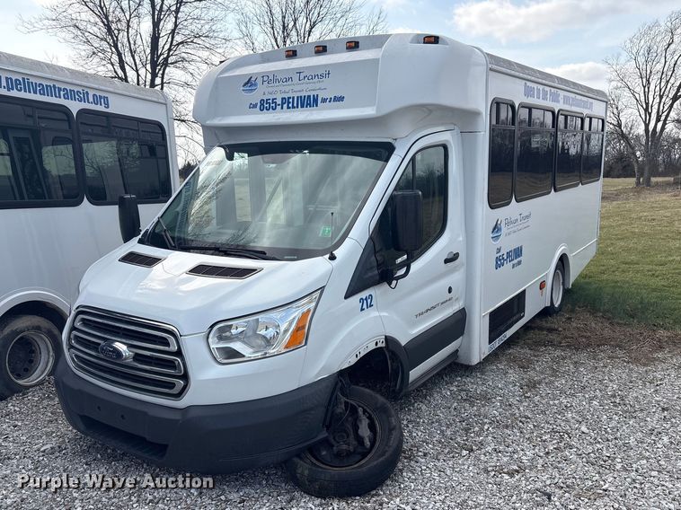 image for item EV2793 2018 Ford Transit shuttle bus