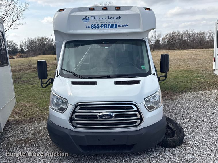 image for item EV2793 2018 Ford Transit shuttle bus