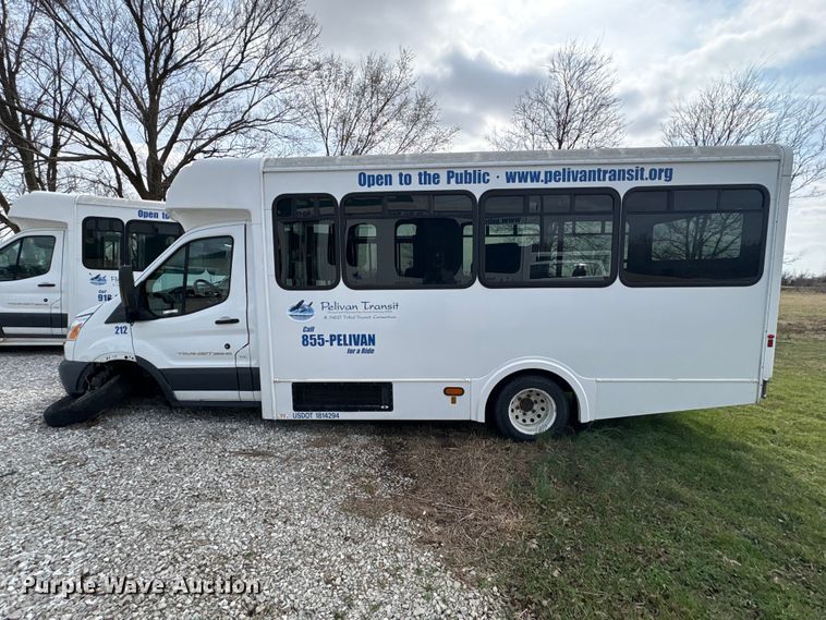 image for item EV2793 2018 Ford Transit shuttle bus