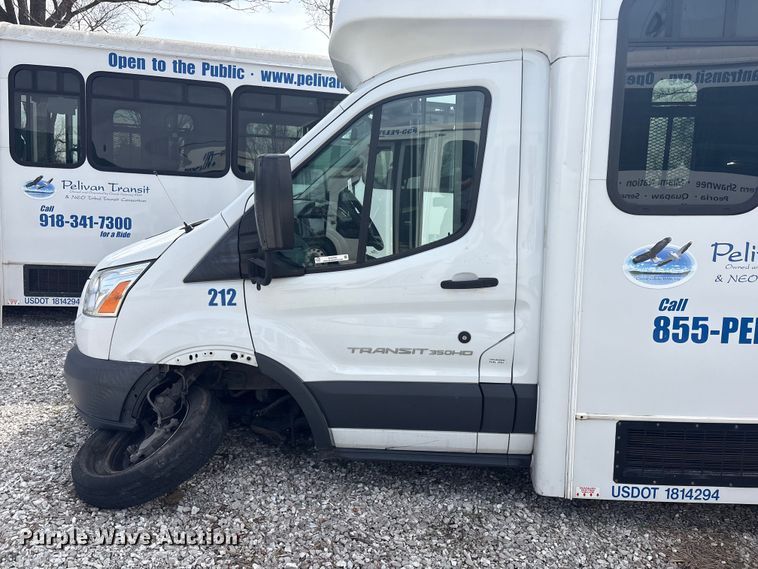 image for item EV2793 2018 Ford Transit shuttle bus