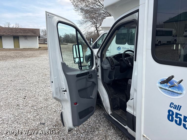 image for item EV2793 2018 Ford Transit shuttle bus