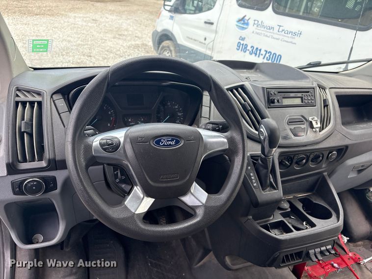 image for item EV2793 2018 Ford Transit shuttle bus