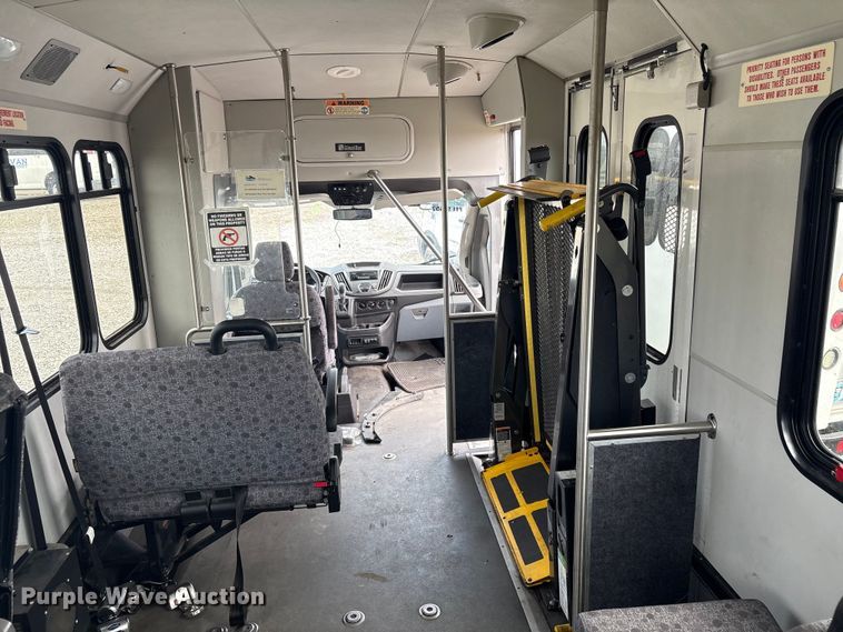 image for item EV2793 2018 Ford Transit shuttle bus