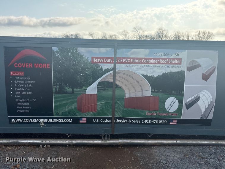 image for item EV2814 Cover More C4040S container shelter