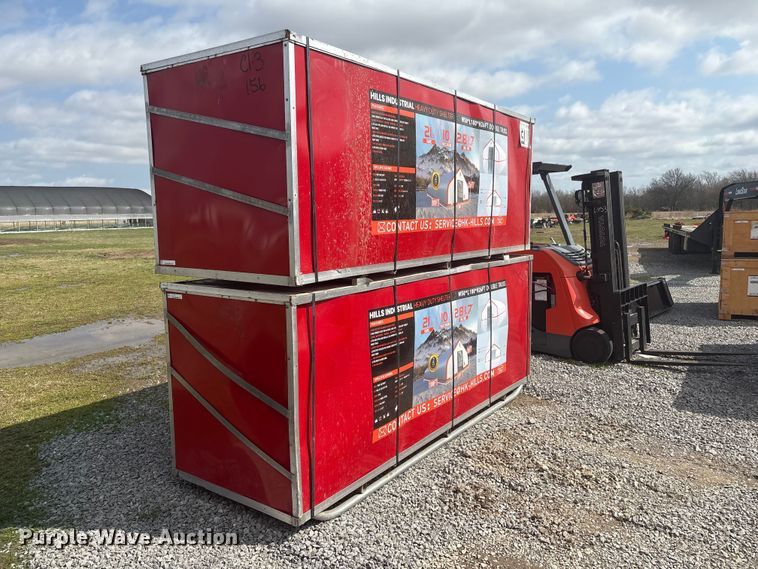image for item EV2815 2025 Hills Industrial Heavy Duty double truss arch shelter