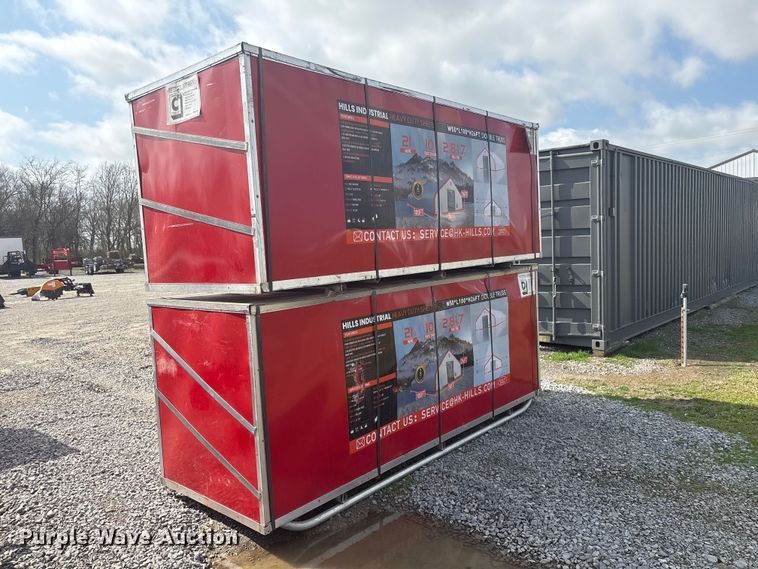 image for item EV2815 2025 Hills Industrial Heavy Duty double truss arch shelter