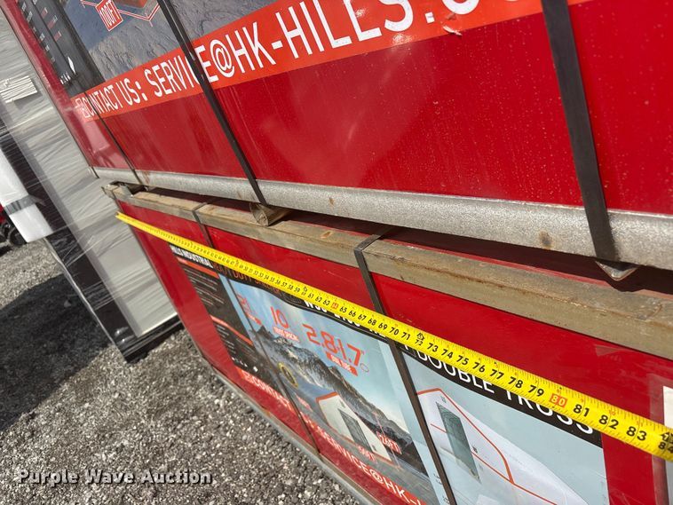 image for item EV2815 2025 Hills Industrial Heavy Duty double truss arch shelter