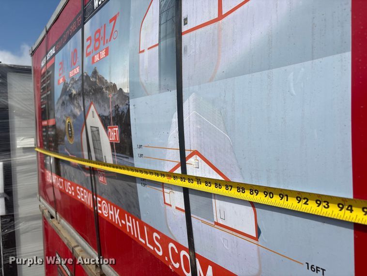 image for item EV2815 2025 Hills Industrial Heavy Duty double truss arch shelter