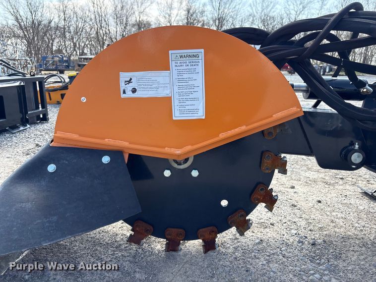image for item EV2818 2025 Wolverine SG-13-08D skid steer stump grinder