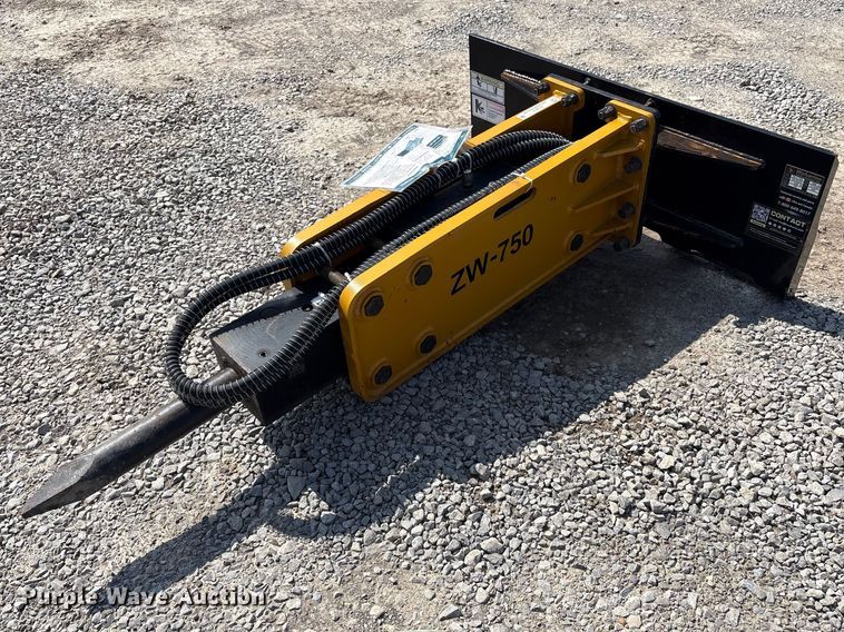 image for item EV2819 2025 Wolverine CB-11-750F skid steer breaker