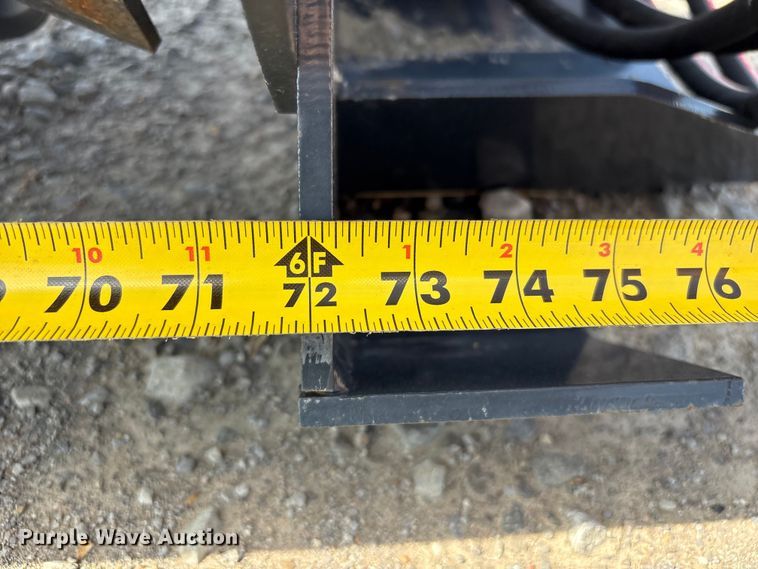 image for item EV2822 2024 Wolverine TL-12-72W skid steer tiller