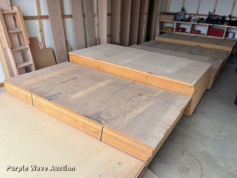 image for item EV2829 (95) sheets of cabinet grade medium density fiberboard