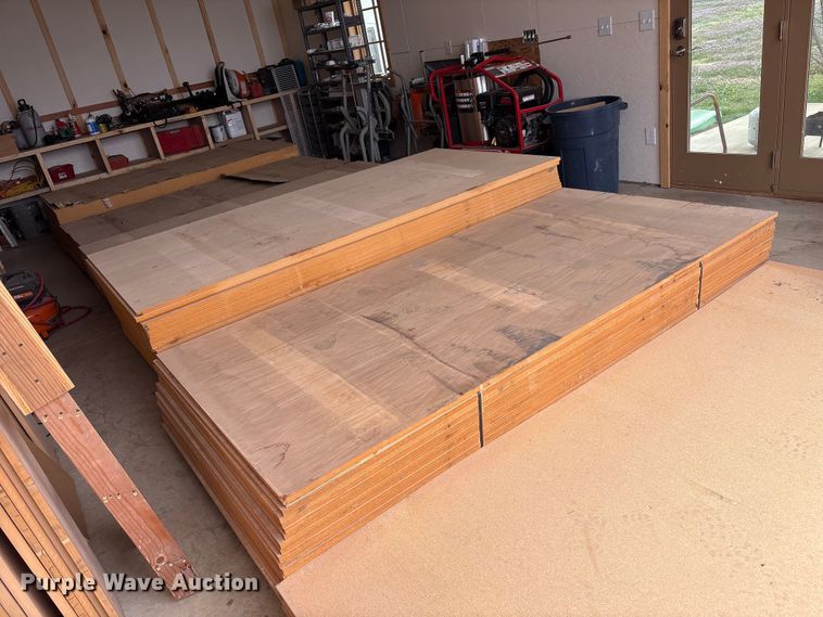 image for item EV2829 (95) sheets of cabinet grade medium density fiberboard