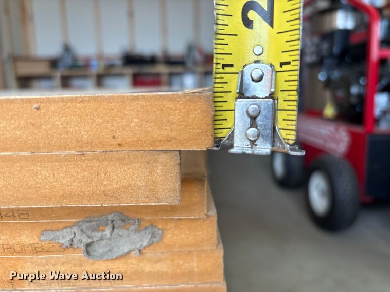 image for item EV2829 (95) sheets of cabinet grade medium density fiberboard