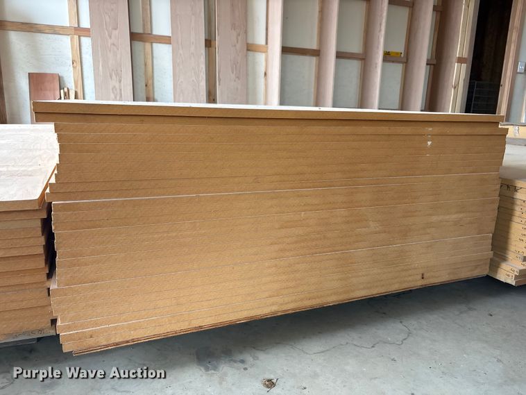 image for item EV2829 (95) sheets of cabinet grade medium density fiberboard