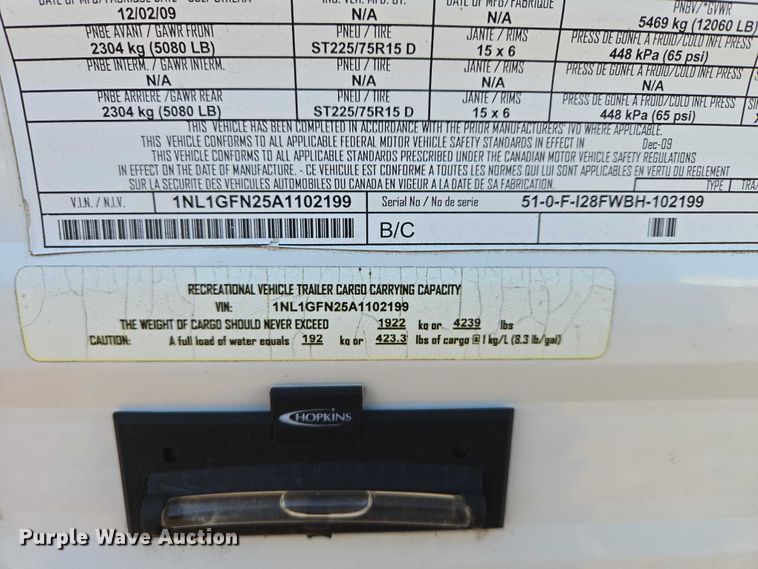 image for item EV5561 2010 Gulf Stream Innsbruck camper