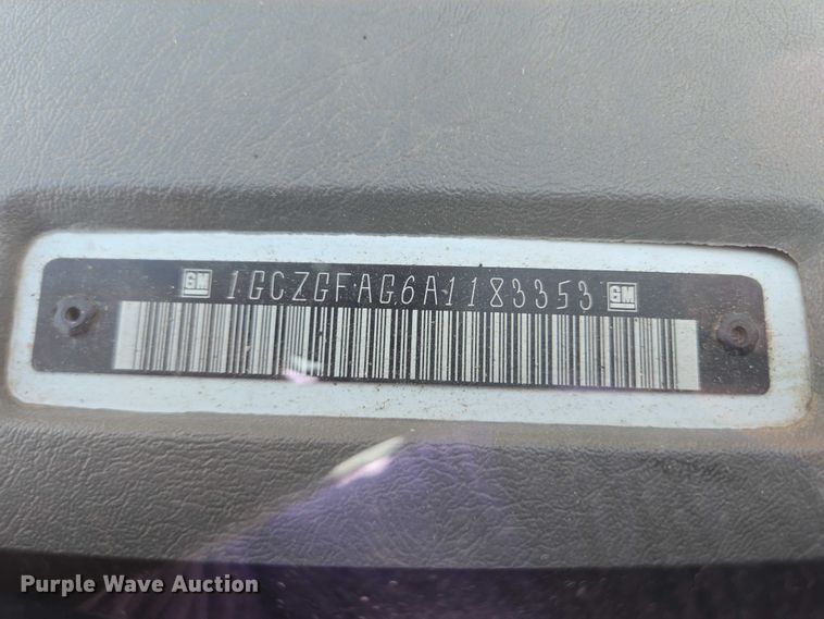 image for item EV5591 2010 Chevrolet Express 2500 van