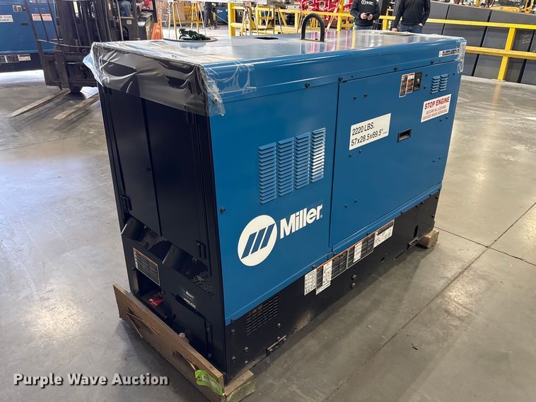 image for item EV7523 Miller Big Blue 600 Air Pak welder/generator