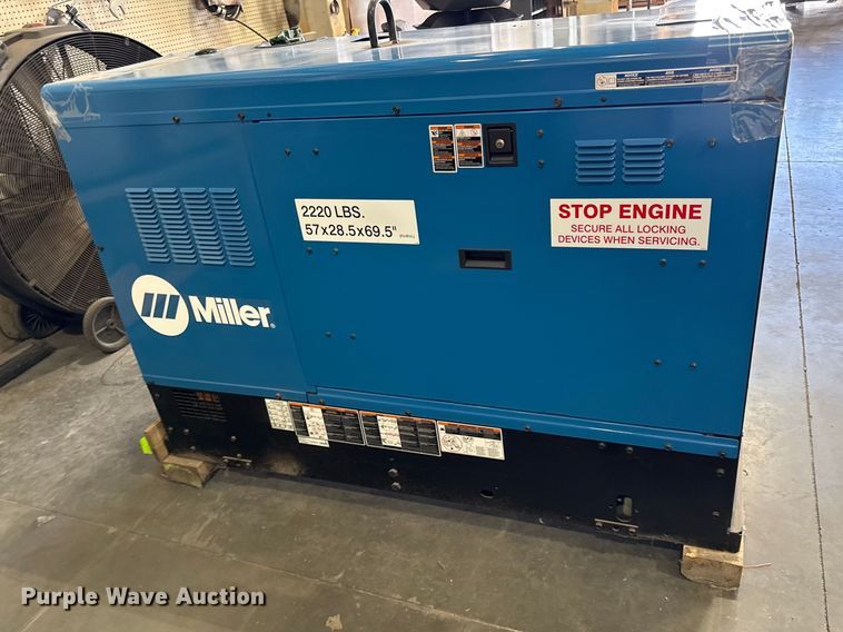 image for item EV7523 Miller Big Blue 600 Air Pak welder/generator