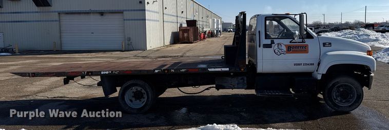 image for item FB0704 1997 Chevrolet C6 flatbed truck