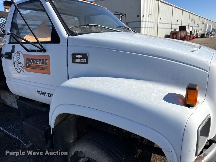 image for item FB0704 1997 Chevrolet C6 flatbed truck