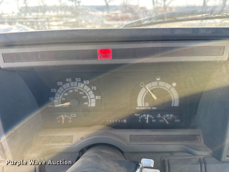 image for item FB0704 1997 Chevrolet C6 flatbed truck