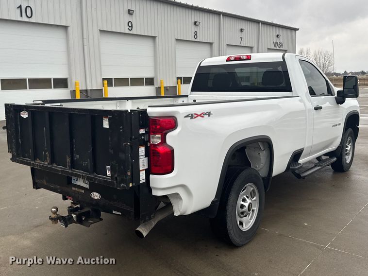 image for item FB0932 2022 Chevrolet Silverado 2500HD pickup truck