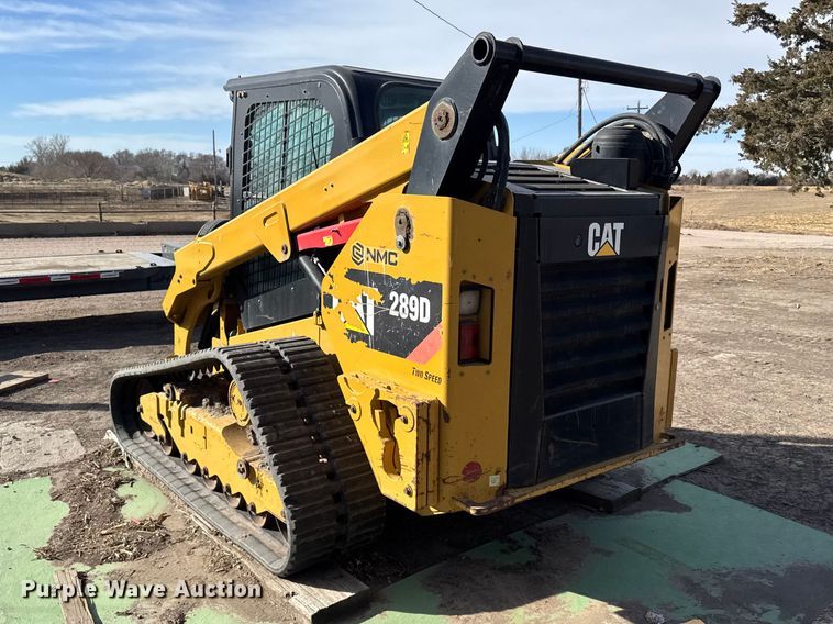 image for item FB0950 2018 Caterpillar 289D tracked skid steer loader