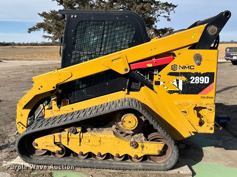 image for item FB0950 2018 Caterpillar 289D tracked skid steer loader