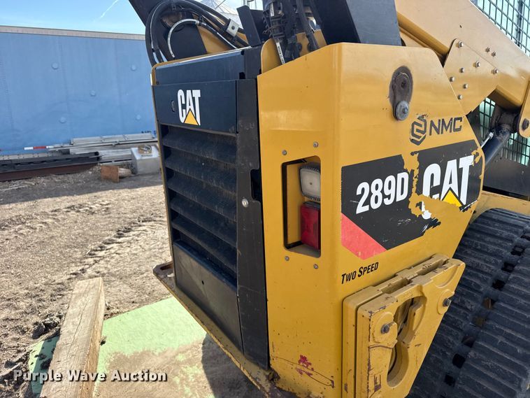 image for item FB0950 2018 Caterpillar 289D tracked skid steer loader