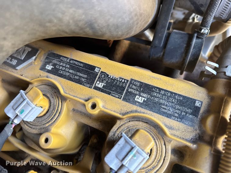 image for item FB0950 2018 Caterpillar 289D tracked skid steer loader