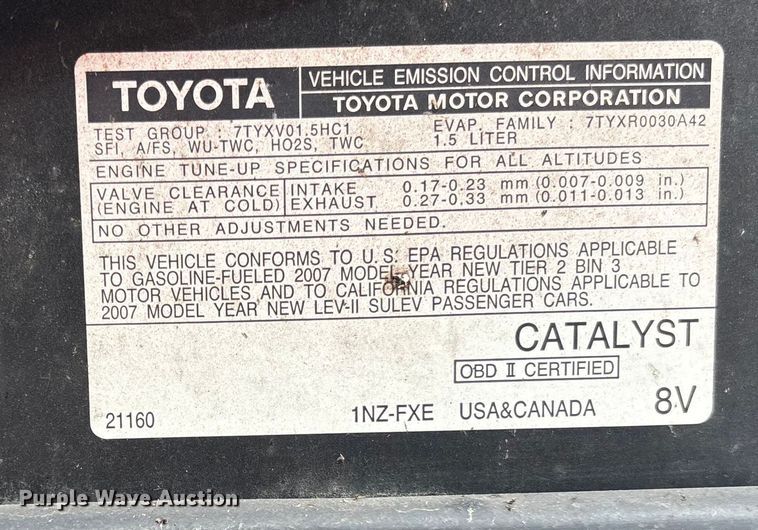 image for item FB3017 2006 Toyota Prius 