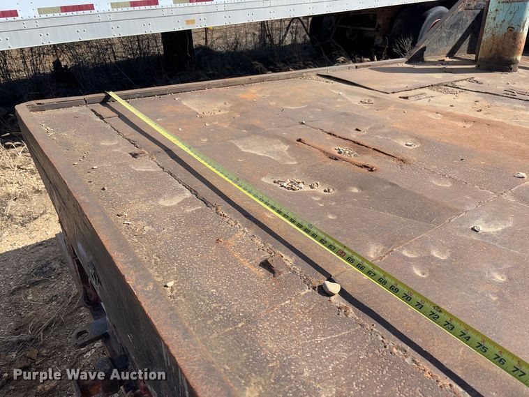 image for item FB3144 1997 Ford F350 flatbed pickup truck