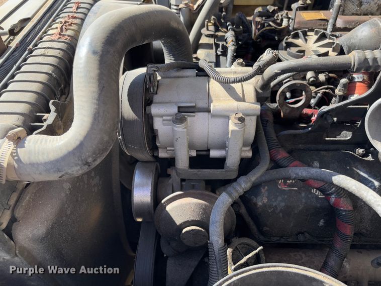image for item FB3144 1997 Ford F350 flatbed pickup truck