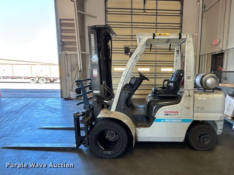 image for item FB3570 2014 Nissan PF70 forklift