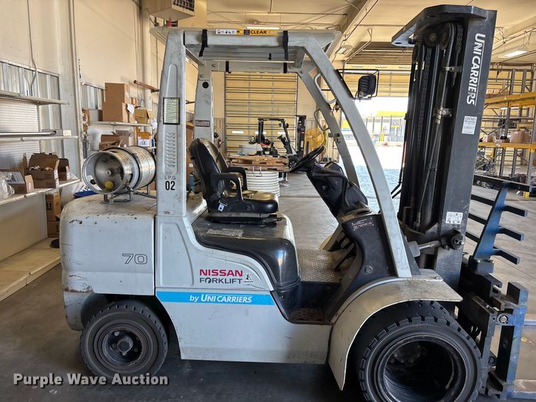 image for item FB3570 2014 Nissan PF70 forklift