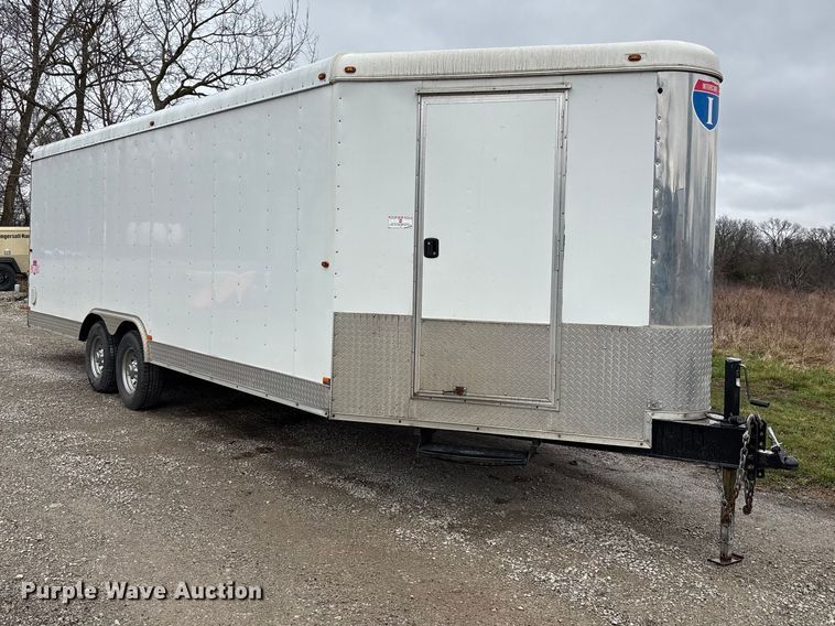 image for item FB3571 2017 Interstate Kingman Pro Series enclosed snowmobile trailer