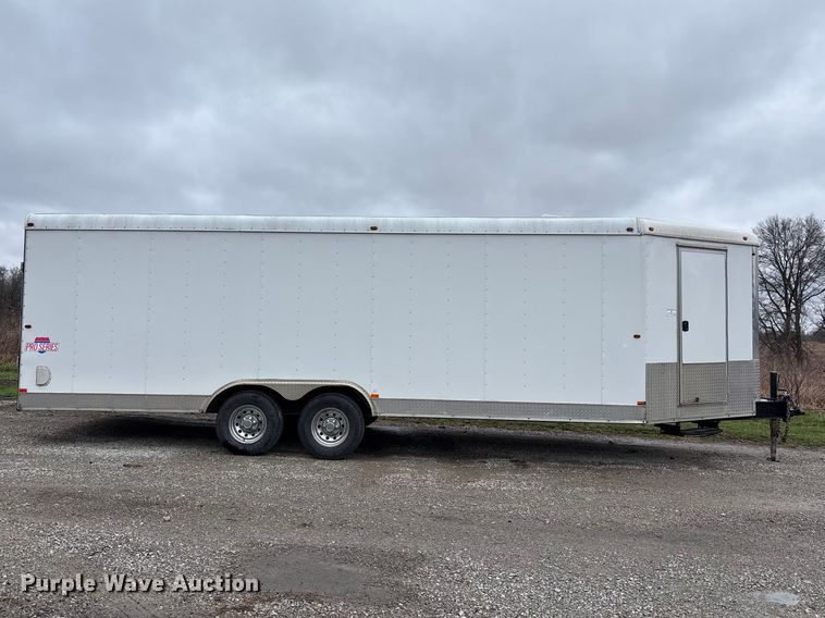 image for item FB3571 2017 Interstate Kingman Pro Series enclosed snowmobile trailer