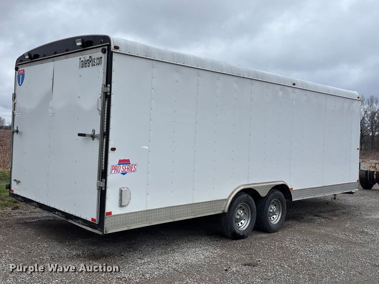 image for item FB3571 2017 Interstate Kingman Pro Series enclosed snowmobile trailer