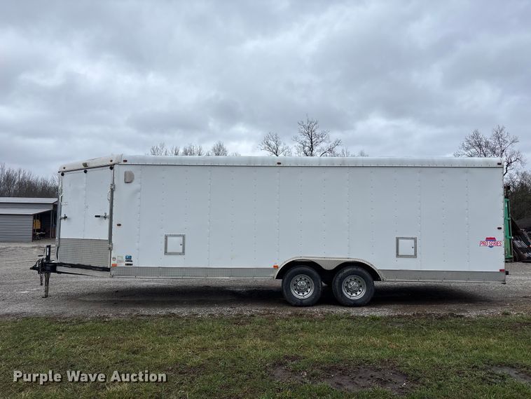 image for item FB3571 2017 Interstate Kingman Pro Series enclosed snowmobile trailer